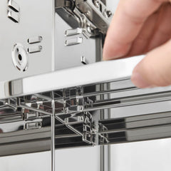 Ove Sophie Stainless Steel Bathroom Mirror Cabinet