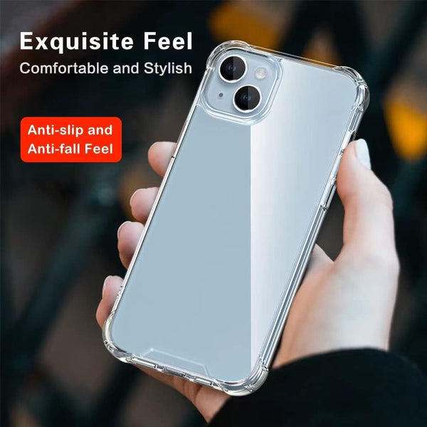 Case For iPhone 17 Pro Max 16 Pro Max Plus 15 14 13 11 12 7 8 17 Air Clear Shockproof Phone Cover