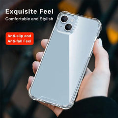Case For iPhone 17 Pro Max 16 Pro Max Plus 15 14 13 11 12 7 8 17 Air Clear Shockproof Phone Cover