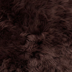 Bowron Double Sided Sheepskin Cushion, 35 X 35Cm in Brown