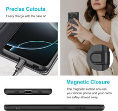 Leather Wallet Flip Cover with Card Holder, Stand Feature, Magnetic Closure, Compatible with iPhone 17 Pro Max 16 15 14 Pro Max 13 12 11 XR 8 7 SE 2022