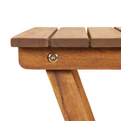 Plant Stand 30X30X38 Cm Solid Acacia Wood