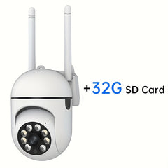 1pc Camera with Full Color Night Vision Wireless WIFI 1080P Full HD Indoor/Outdoor Camera 2-Way Audio Wireless WIFI Security Camera