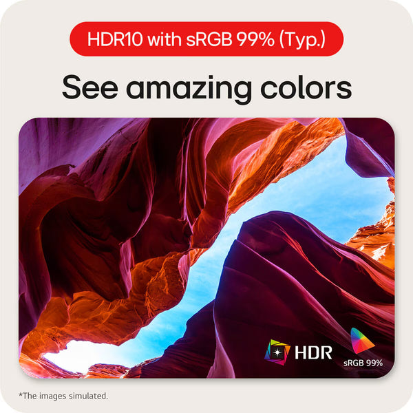 LG 34 Inch WQHD 100Hz VA Ultrawide Monitor, 34WR50QK-B