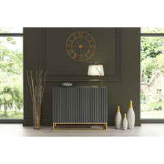 Ripple Duo 200cm Modern Sideboard with Fluted Doors and Storage