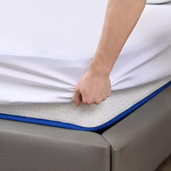 ELAFY Extra Deep 25CM Fitted Sheet Bed Sheets Single Double King Super King Bed Size cotton rich Feels super soft