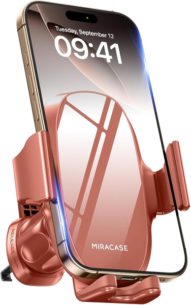 Miracase Car Phone Holder for Cars Dashboard Windscreen Desk, 3In 1 Mobile Phone Mount Automobile Cradle 360° Rotatable Stand for Iphone16 15 Pro plus Max 14 13 12 11Samsung