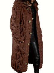 New Style Cardigan Sweater Coat | Fashionable Sweater, Casual V-neck Solid Color for Fall/Winter