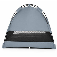 Cat Tent Cave Open Top Pet Kitten Tent Foldable Teepee with Removable Bed Mat for Small Dogs Cozy Monitoring Bed Portable Breathable House Bed Indoor Outdoor Travel