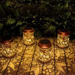 Christmas Gifts for Women Birthday ,Hummingbird Solar Lanterns Garden Ornaments Outdoor, Unique Gifts for Mum Grandma Women, Metal Solar Lanterns outside for Yard, Patio, Backyard, Porch