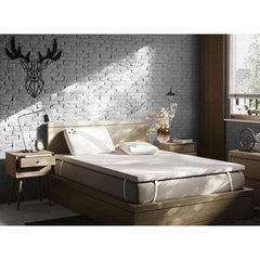 Panda Memory Foam Bamboo Mattress Topper, Super King