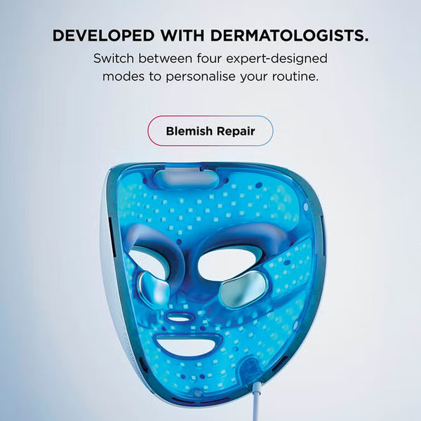 Shark FW312UKPL Cryoglow Under-Eye Cooling & LED Anti-Ageing & Blemish Repair Mask in Lilac Chill
