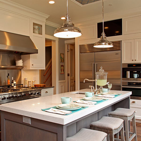 Quoizel Emery 1 Light Medium Pendant in 3 Finishes