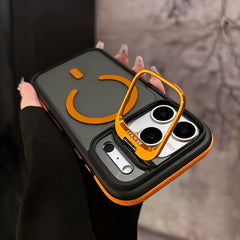 Phone Case - Magnetic Phone Case with Anti-Slip Edge Support for Iphone 17 Promax/Pro/Air, 16 Plus, 15, 14 Pro Max, 13, 12 And Galaxy S22. Wireless Charging Protective Cover, Drop-Resistant Case, Shockproof Phone Case, Stylish Phone Cover