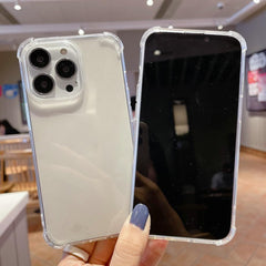Case For iPhone 17 Pro Max 16 Pro Max Plus 15 14 13 11 12 7 8 17 Air Clear Shockproof Phone Cover