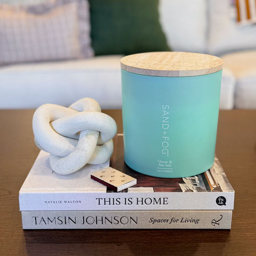 Sand & Fog Fragranced Candle, 1.5Kg in Ocean Sea Salt