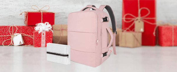 Easyjet Cabin Bag 45x36x20 Underseat, Large Capacity Travel Backpack for Women, Airline Approved Carry On Luggage Rucksack, Multifunctional Laptop Backpack with Shoe Pouch for Business, School, and Daily Commute, Pink