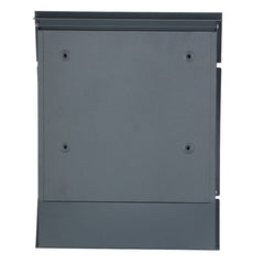 Phoenix Estilo Front Loading Letter Box MB0122KA in Graphite Grey with Key Lock