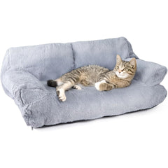 Cat Sofa 66x48x33cm Cat Couch Bed Pet Size 15-20 Stylish Cats Bed Catties Fluffy and Soft Catd Sofa Beds Small Dog Sofas Beds for Dogs and Cats for Small and Medium Dogs