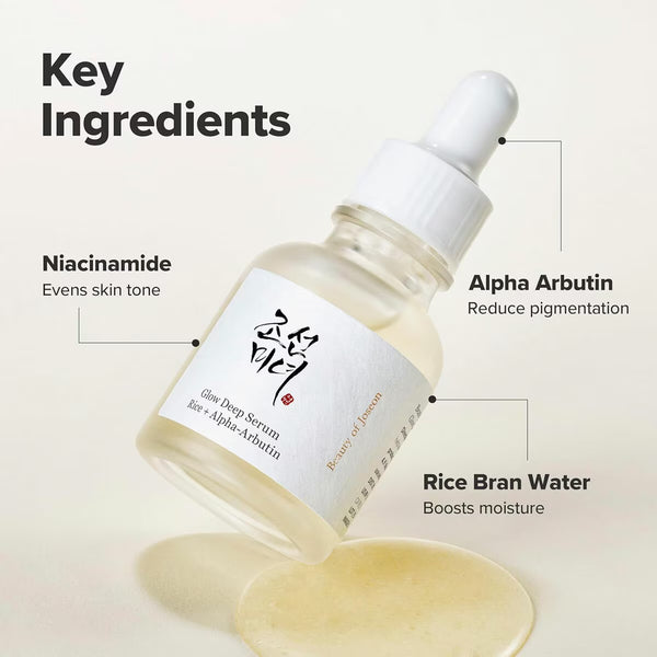 Beauty of Joseon Glow Deep Serum: Rice + Alpha- Arbutin, 2 X 30Ml