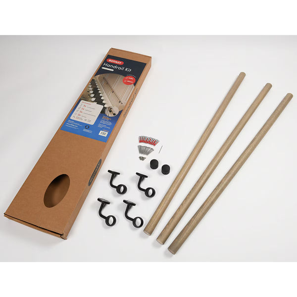 Rothley Drift Wood Finish 3500Mm Hand Rail Kit
