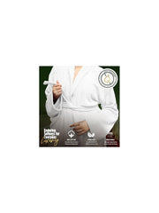 Men'S Hooded Cotton Bathrobe – Ultra Soft Terry Cloth Spa Robe with Adjustable Belt & Deep Pockets – Knee Length Luxury Home & Hotel Dressing Gown