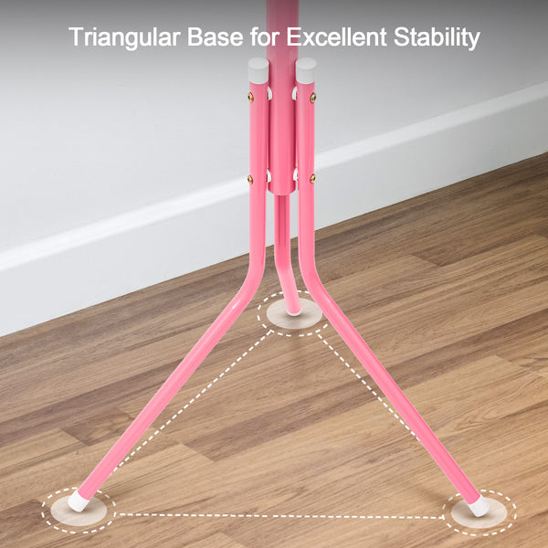 Coat Rack Stand 3-Tier 175cm Tall Metal Coat and Hat Stand with 12 Hooks for Living Room, Bedroom & Hallway