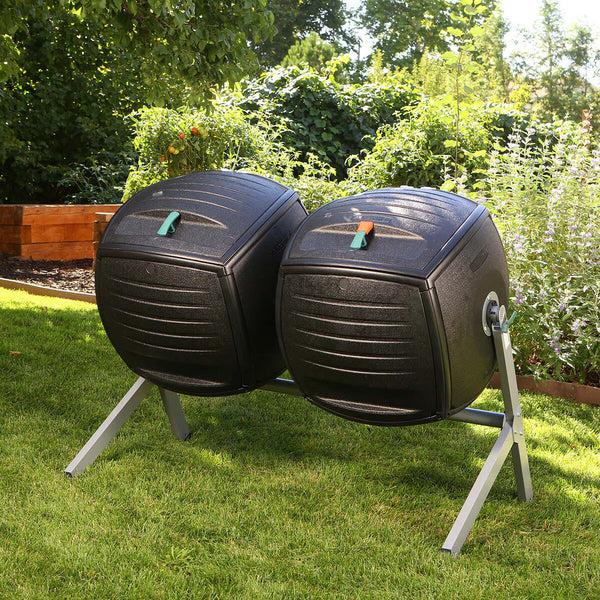 Lifetime 2 X 189 Litre (50 Gallon) Dual Composter - Model 60072