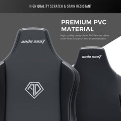 Anda Seat Novis Max Extra Large Gaming Chair, Black