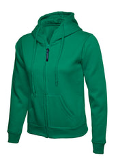 Uneek Clothing UC505 Ladies Classic Full Zip Hooded Sweatshirt - Double Fabric Hood | Brushed Lining, Casual Top for Women | Suitable for Everyday or Work Wear