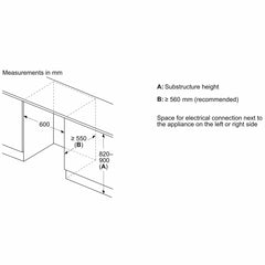 Bosch Series 4, KUR21VFE0G Built under Fridge, E Rated