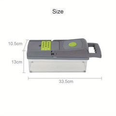 15in 1 Vegetable Chopper Salad Fruit Mandolin Slicer Food Dicer Cutter Peeler