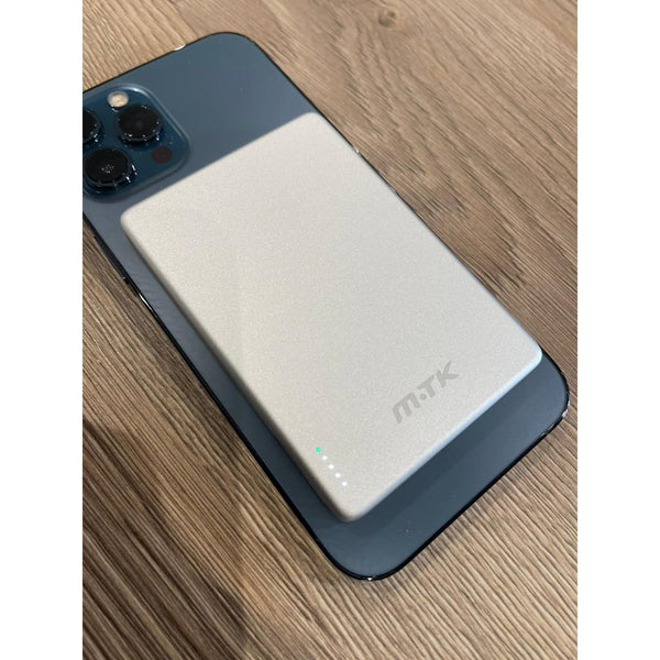 Magnetic Wireless Power Bank Fast Charging – Ultra Slim, with USB-C, Smartphones Battery Pack Compatible with iPhone/Android