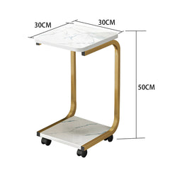 1PC Adjustable Office Organizer - 2-Level Desktop Shelf for Printer/Notebooks (11.81×11.81×19.69in) - Multi-Purpose Workspace Storage System