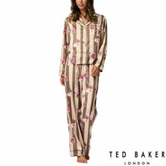 Ted Baker Ladies Satin PJ Set in 3 Colors