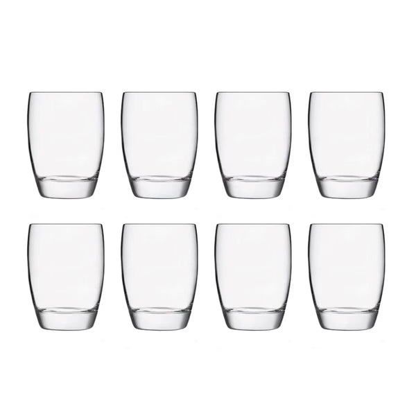 Luigi Bormioli Michelangelo D.O.F Glasses, 345Ml, 8 Pack