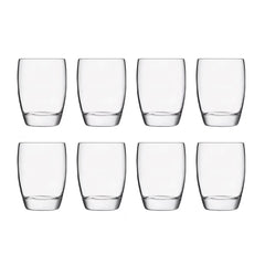 Luigi Bormioli Michelangelo D.O.F Glasses, 345Ml, 8 Pack