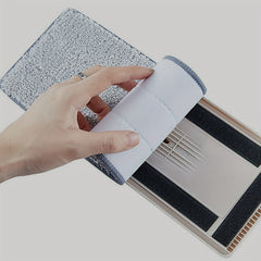 10pcs Microfiber Replacement Mop Heads - Washable & Reusable Cleaning Pads with Central Grip, High Absorbency for Hardwood Tile Vinyl Floors, Multi-Surface Use (Kitchen, Bathroom, Living Room) - Compatible with Standard Mops, Durable & Soft Fiber