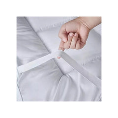 Luxury Mattress Topper Extra Thick 4-Inches / 10cm Deep | Fitted Bed MattressesToppers with Soft Fiber | Single Double King Super King Small Double Sizes Bedding Size