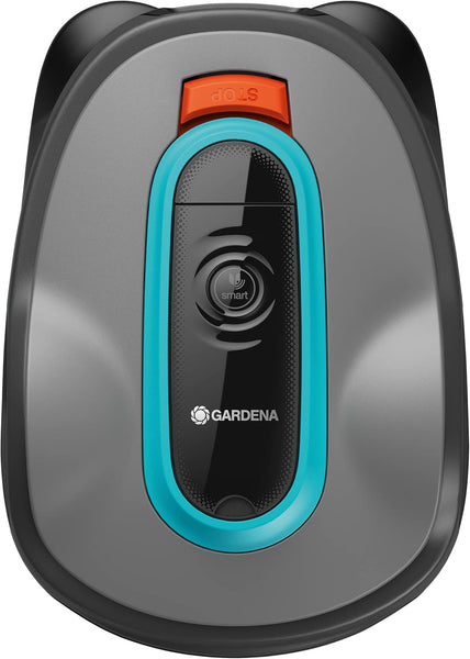 Gardena Smart SILENO City Robot Lawn Mower 500 M² Set: Innovative LONA AI Technology, Adjustment via App, Sensorcontrol, for Slopes up to 35%, Smart Gateway, Version with UK Plug(19602-68)