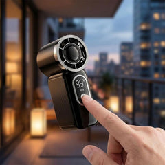 Mini handheld small fan, high-speed summer gadget, long-lasting charging, turbo, portable, compact outdoor Mini Handheld Fan With LED Display Handheld Portable Turbo Fan Cooler Fan