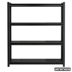 Heavy-Duty Shelving Unit Capable of Holding 1360.78 KG, Designed for Metal Shed Storage. Available in 3, 4, Or 5 Tiers, These Garage Shelves Are Perfect for Organizing Your Warehouse, Workshop, Standing Shelf