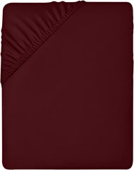 Utopia Bedding Fitted Sheet Double, Grey - Deep Pocket 14 Inch (35 Cm) - Easy Care - OEKO-TEX Certified - Soft Brushed Microfibre Fabric - Shrinkage and Fade Resistant - Bottom Sheet