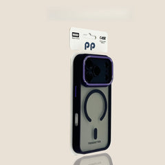 Phone Case - Transparent Premium Protective Case with Magnetic Attachment for Iphone 17 Pro Max Metal Lens