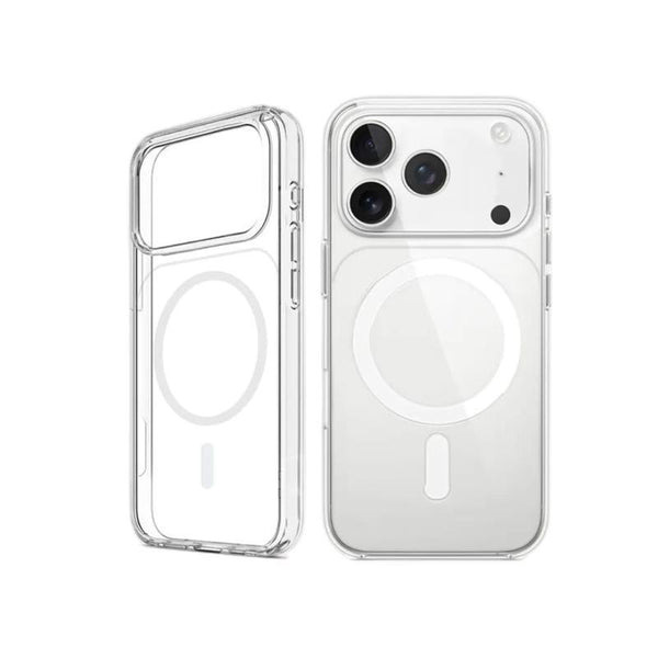 IPhone 17 Meg-Safe Phone Case Anti-Scratch Slim Phone Case Cover- Clear