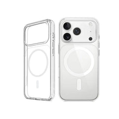IPhone 17 Meg-Safe Phone Case Anti-Scratch Slim Phone Case Cover- Clear