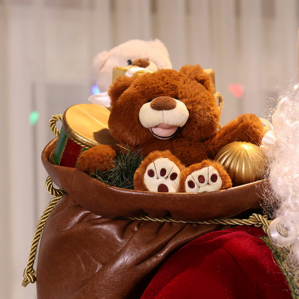 6 Ft (183Cm) Animated Santa with Motion Sensor, Singing & LED Lantern