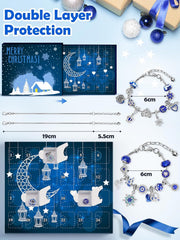 Girls Advent Calendar 2025 Women Jewellery: Ladies Charm Bracelet Advent Calendar 2025 Women Stocking Fillers for Teenage Girls Xmas Gifts Teen Girl