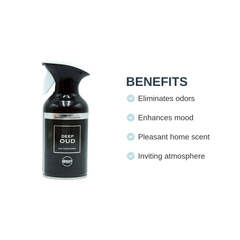 Pack of - 3 Airpure & Fresh Deep Oud Air Freshener Spray 250 ML