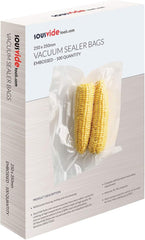 Sousvidetools | Vacuum Sealer Bags | Pack of 100 | 30Cm X 40Cm | Embossed Food Storage | Sous Vide Cooking, Freezing & Microwaving | [SVT-06005]
